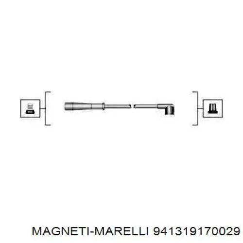 Купити 941319170029 Magneti Marelli Провід високовольтні, комплект