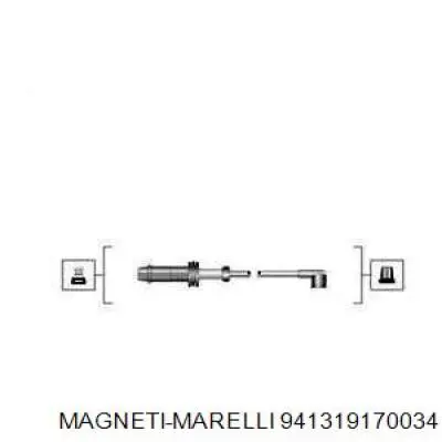 941319170034 Magneti Marelli Проводи високовольтні