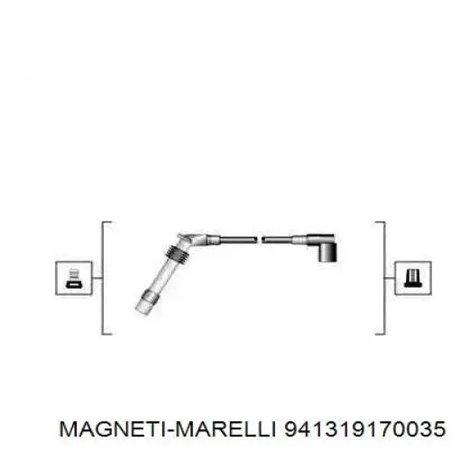 Купити 941319170035 Magneti Marelli Провід високовольтні, комплект