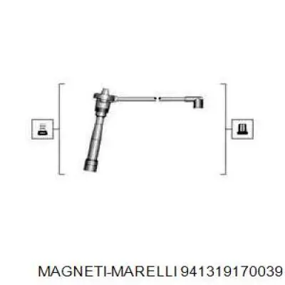 941319170039 Magneti Marelli Проводи високовольтні