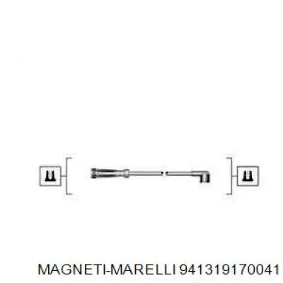 941319170041 Magneti Marelli Проводи високовольтні