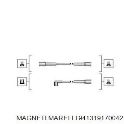 941319170042 Magneti Marelli Проводи високовольтні