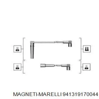 Дроти запалювання Magneti Marelli 941319170044 ціна, від 13.26 USD
