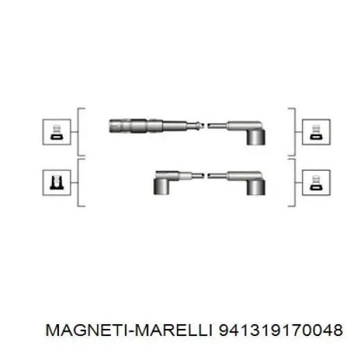 Купити 941319170048 Magneti Marelli Провід високовольтні, комплект