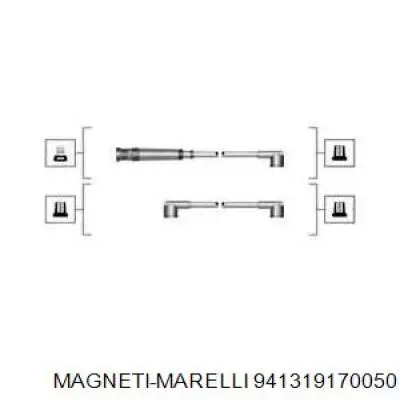 Дроти запалювання Magneti Marelli MSQ0050 ціна, від 33.10 USD