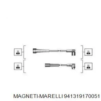 Дроти запалювання Magneti Marelli 941319170051 ціна, від 15.90 USD