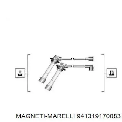 Купити 941319170083 Magneti Marelli Провід високовольтні, комплект