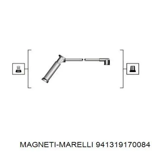 Купити 941319170084 Magneti Marelli Провід високовольтні, комплект