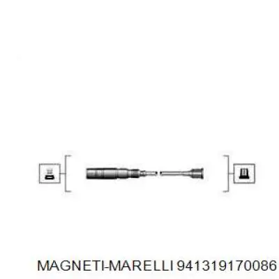 941319170086 Magneti Marelli дріт високовольтні, комплект