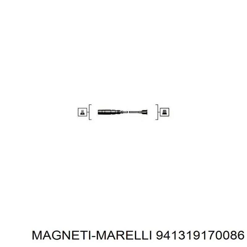 Високовольтні дроти 941319170086 Magneti Marelli