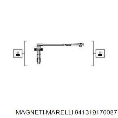 Дроти запалювання Magneti Marelli 941319170087 ціна, від 31.03 USD