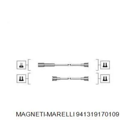 941319170109 Magneti Marelli Проводи високовольтні