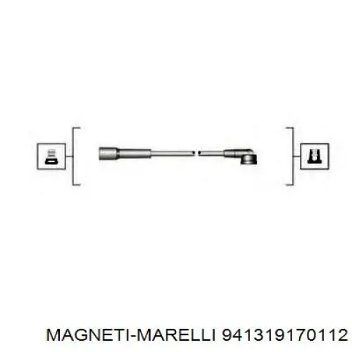 941319170112 Magneti Marelli Проводи високовольтні