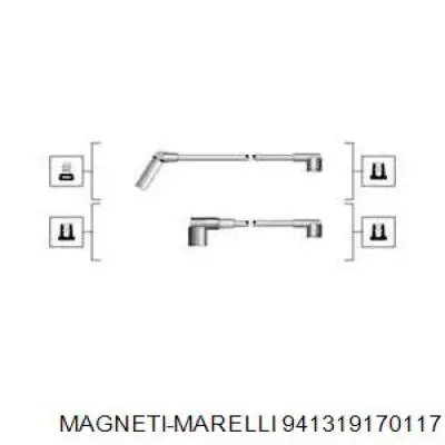 Купити 941319170117 Magneti Marelli Провід високовольтні, комплект