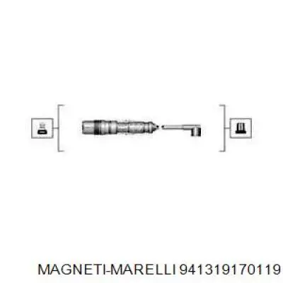 Дроти запалювання Magneti Marelli 941319170119 ціна, від 30.42 USD