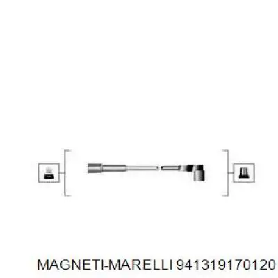 941319170120 Magneti Marelli Проводи високовольтні