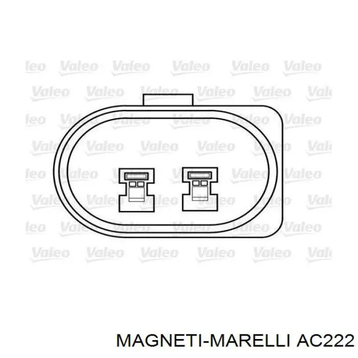 Механізм склопідіймача двері передньої, правої AC222 Magneti Marelli