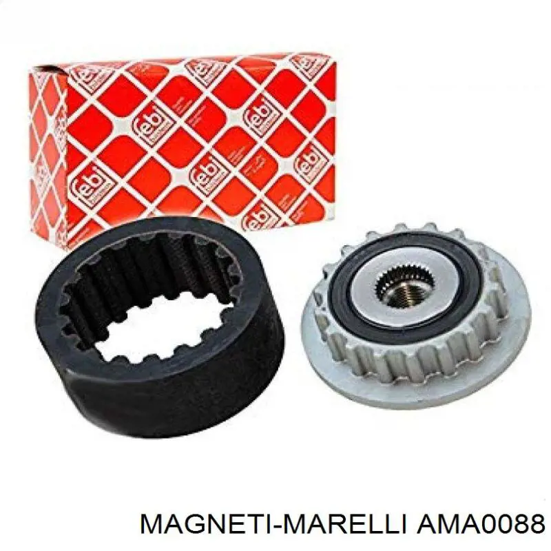 AMA0088 Magneti Marelli Обгонна муфта генератора