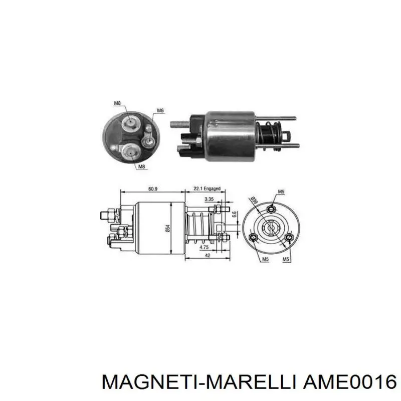  AME0016 Magneti Marelli