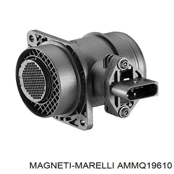 Датчик потоку (витрати) повітря, витратомір MAF - (Mass Airflow) AMMQ19610 Magneti Marelli