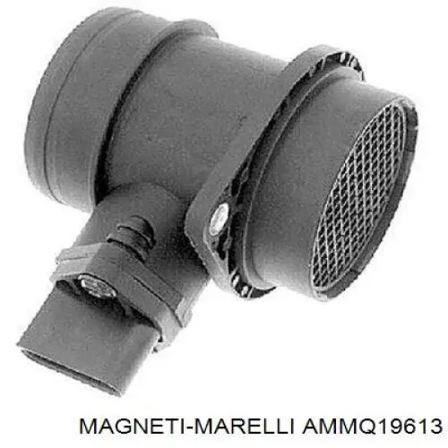 Датчик потоку (витрати) повітря, витратомір MAF - (Mass Airflow) AMMQ19613 Magneti Marelli