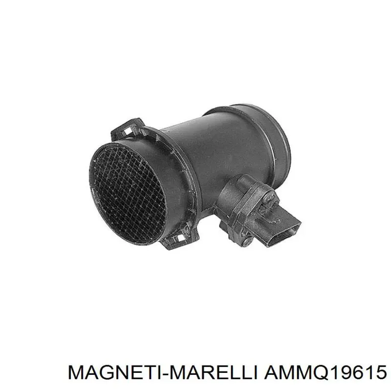 Датчик потоку (витрати) повітря, витратомір MAF - (Mass Airflow) AMMQ19615 Magneti Marelli