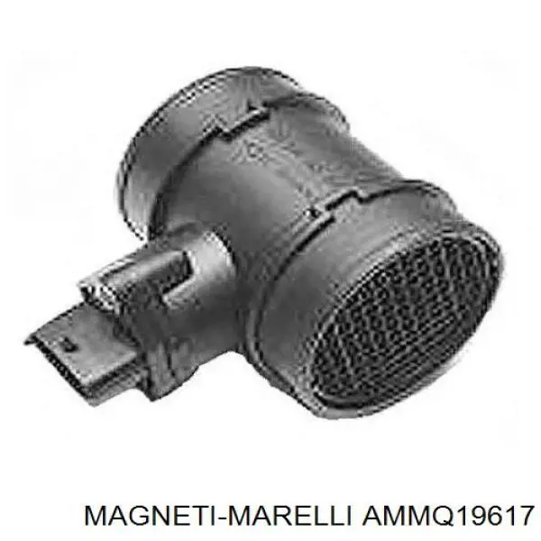 Датчик потоку (витрати) повітря, витратомір MAF - (Mass Airflow) AMMQ19617 Magneti Marelli