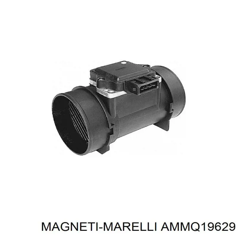 Датчик потоку (витрати) повітря, витратомір MAF - (Mass Airflow) AMMQ19629 Magneti Marelli