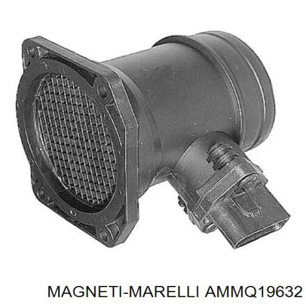 Датчик потоку (витрати) повітря, витратомір MAF - (Mass Airflow) AMMQ19632 Magneti Marelli