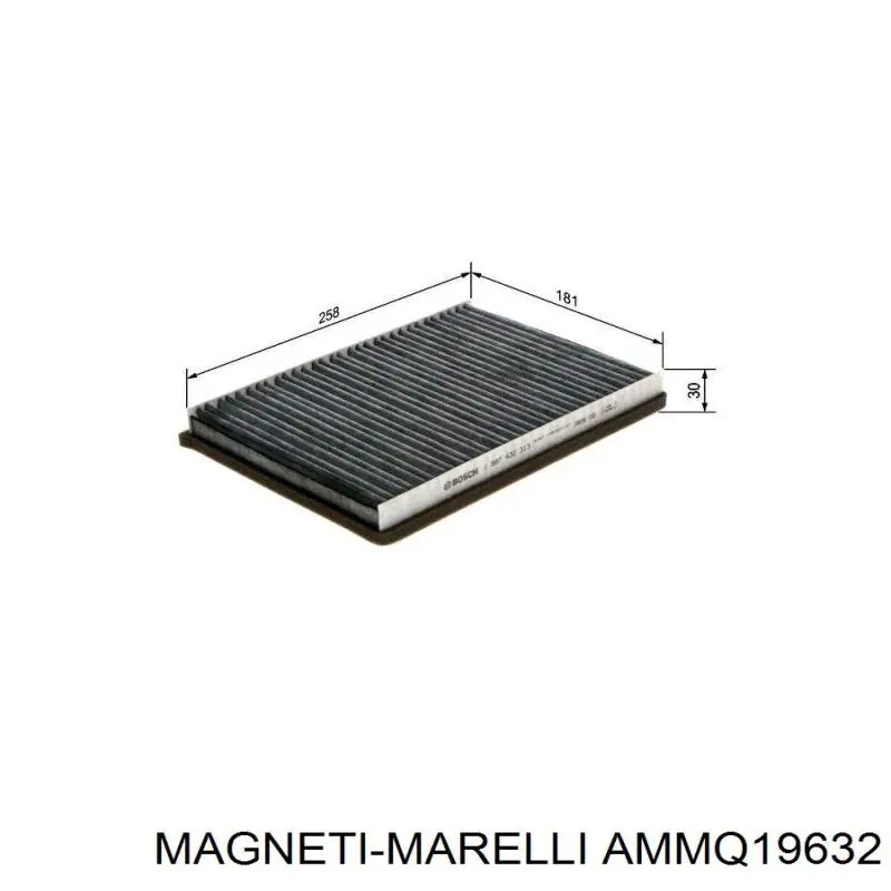 Купити AMMQ19632 Magneti Marelli Повітромір