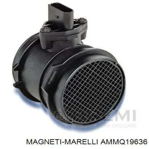 Датчик потоку (витрати) повітря, витратомір MAF - (Mass Airflow) AMMQ19636 Magneti Marelli