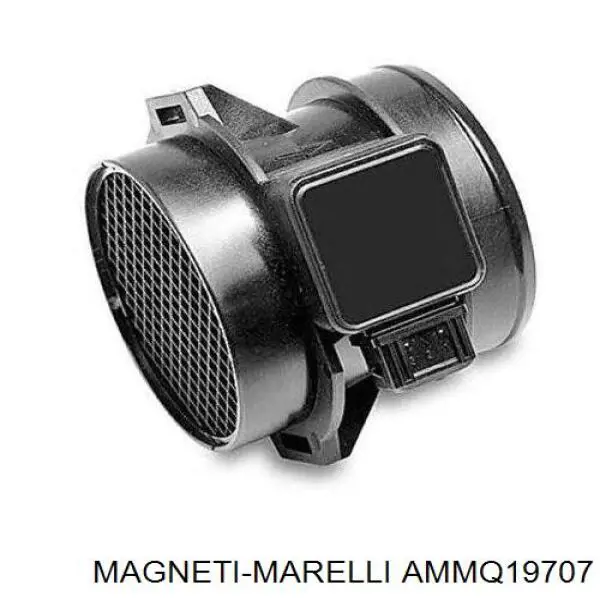 Датчик потоку (витрати) повітря, витратомір MAF - (Mass Airflow) AMMQ19707 Magneti Marelli