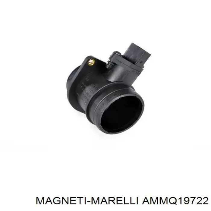 Датчик потоку (витрати) повітря, витратомір MAF - (Mass Airflow) AMMQ19722 Magneti Marelli