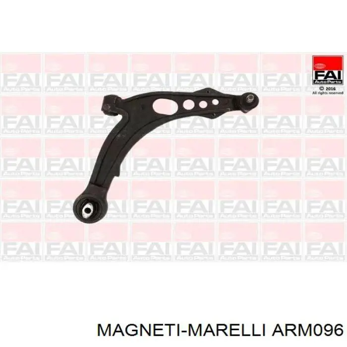 Важіль передньої підвіски нижній, лівий ARM096 Magneti Marelli