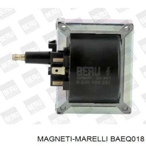 Котушка запалювання BAEQ018 Magneti Marelli