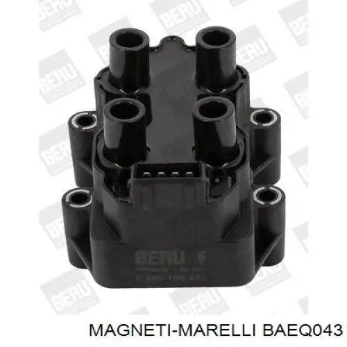 Котушка запалювання BAEQ043 Magneti Marelli