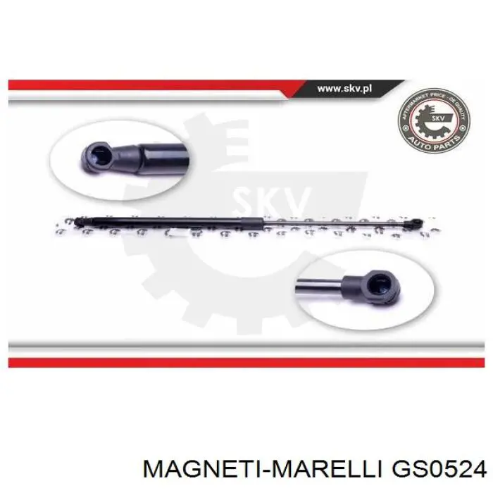 Амортизатор двері задньої Magneti Marelli GS0524 ціна, від 9.31 USD