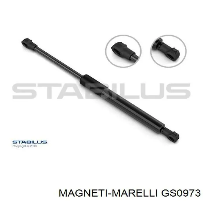 GS0973 Magneti Marelli Амортизатор кришки багажника / двері 3/5-ї задньої
