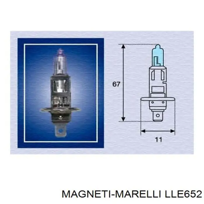 LLE652 Magneti Marelli ліхтар задній лівий