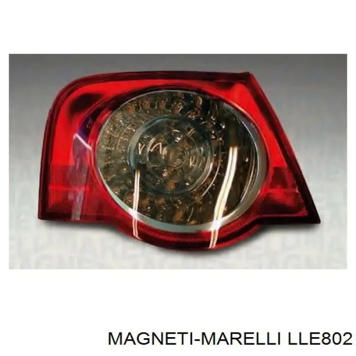 Ліхтар задній лівий, зовнішній LLE802 Magneti Marelli