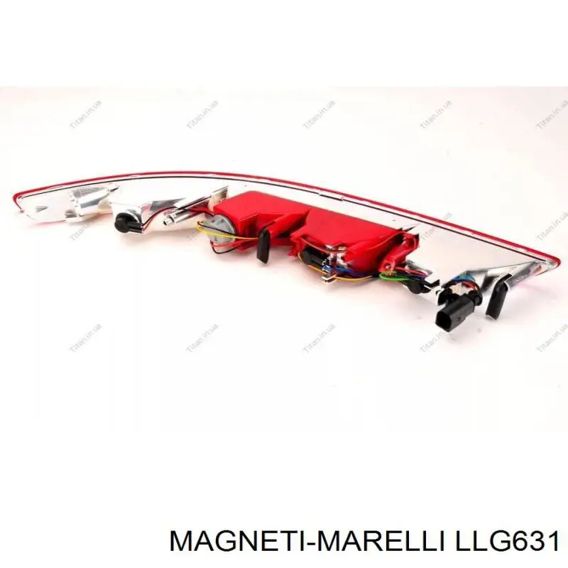 Ліхтар заднього бампера, правий LLG631 Magneti Marelli