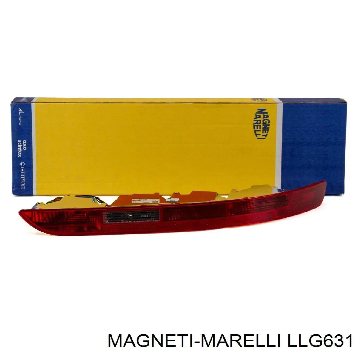 Ліхтар заднього бампера, правий LLG631 Magneti Marelli