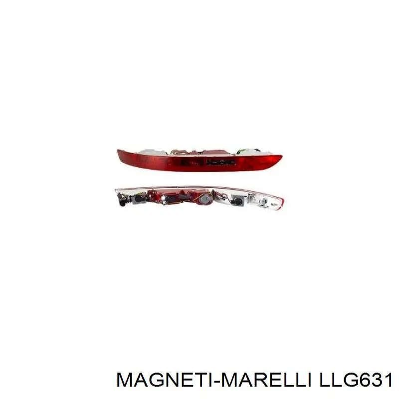 LLG631 Magneti Marelli Фара заднього бампера, правий