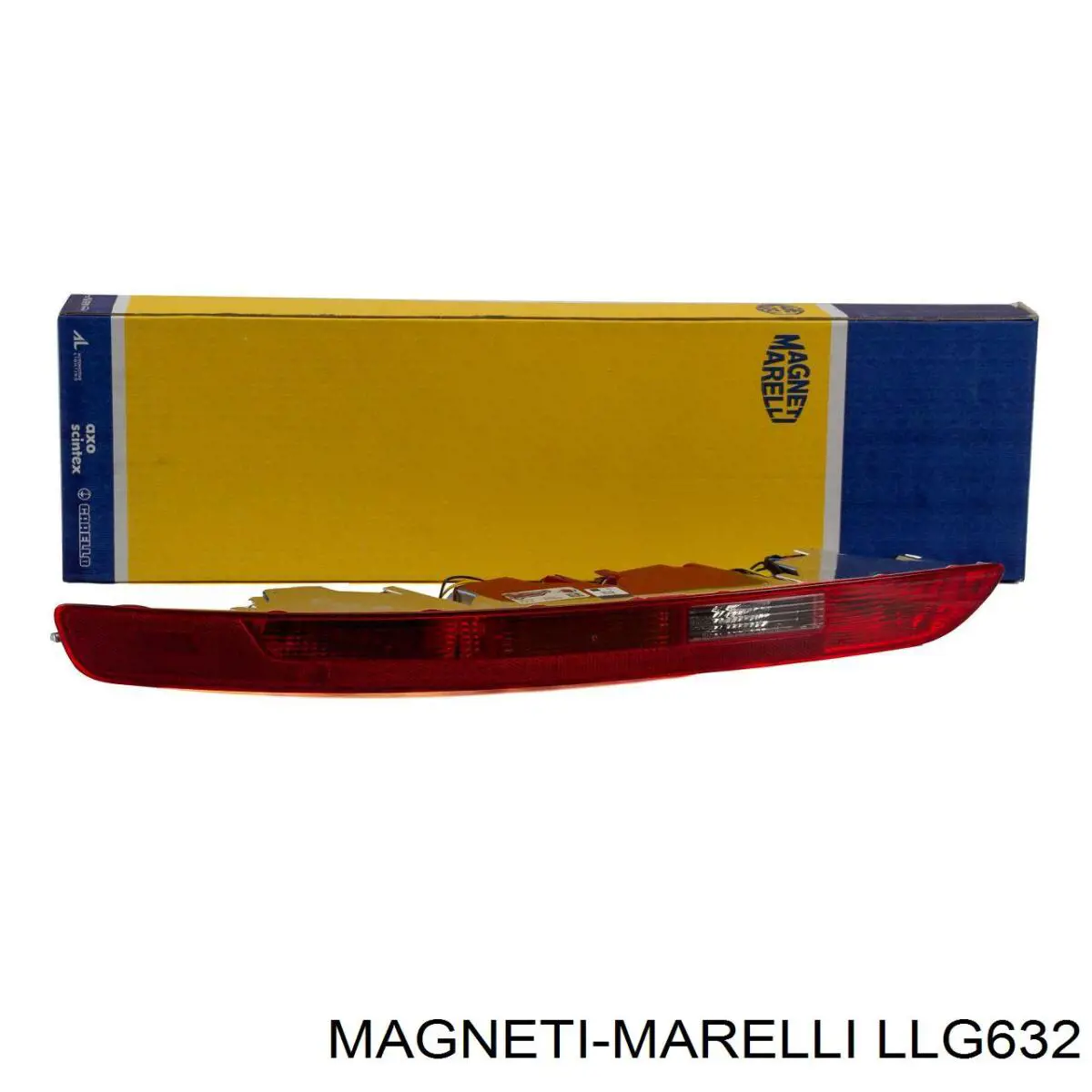 Ліхтар заднього бампера, лівий LLG632 Magneti Marelli