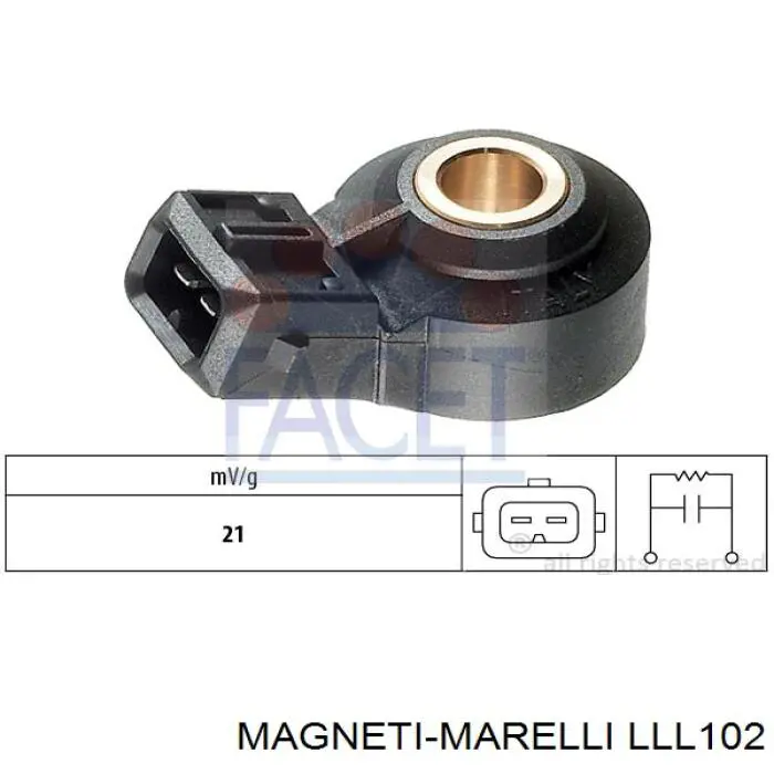 LLL102 Magneti Marelli Задня ліва фара