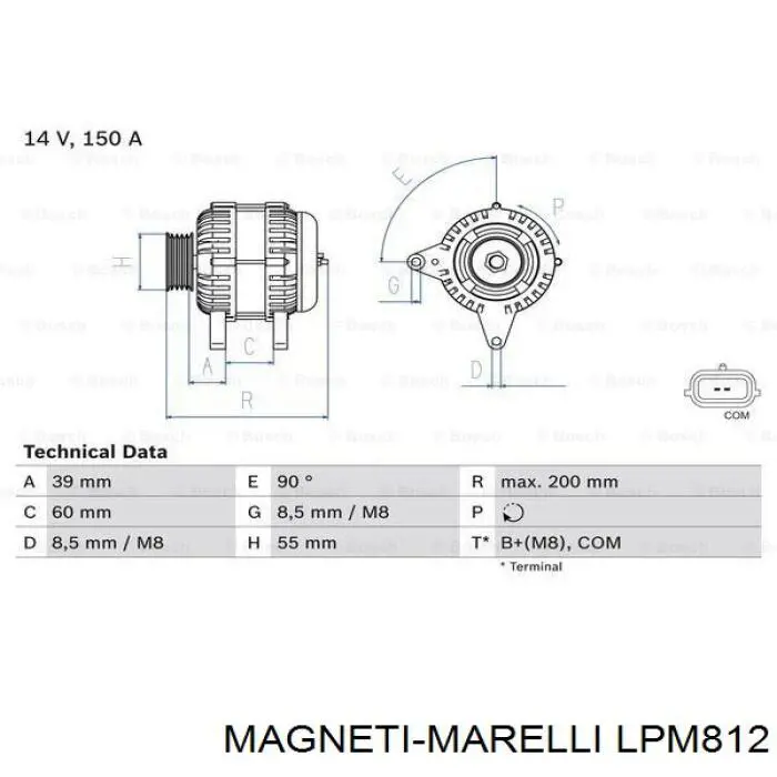 Фара Magneti Marelli LPM812 ціна, від 147.90 USD