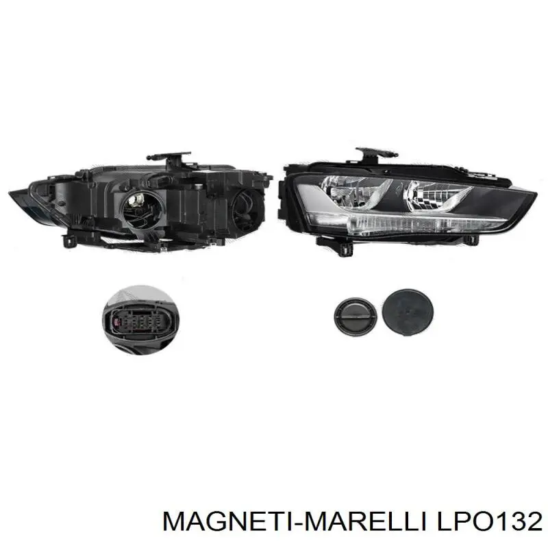 LPO132 Magneti Marelli Фара дальнього світла в зборі