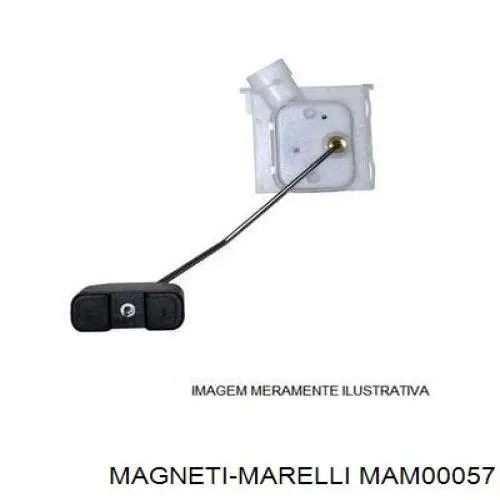 Паливний насос електричний, занурювальний MAM00057 Magneti Marelli