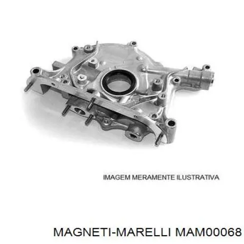 Паливний насос електричний, занурювальний MAM00068 Magneti Marelli