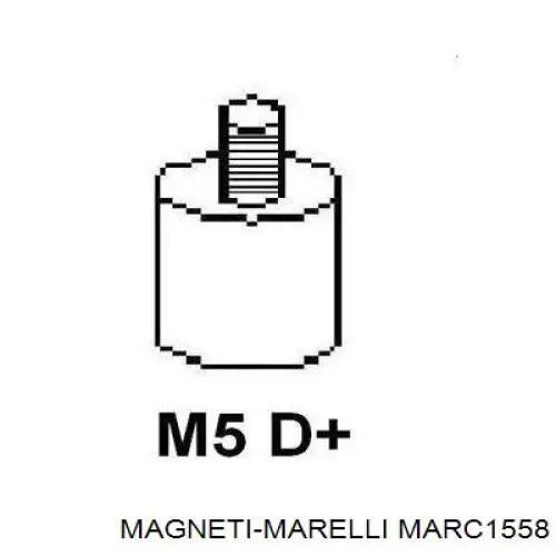 MARC1558 Magneti Marelli генератор